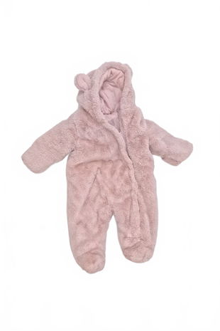 Dievčenská zimná kombinéza Genesis, farba ružová, veľkosť 4-6 m