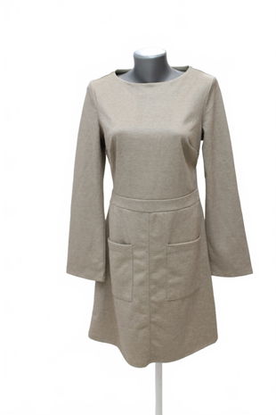 Dámske šaty Mohito, farba sivá, veľkosť M