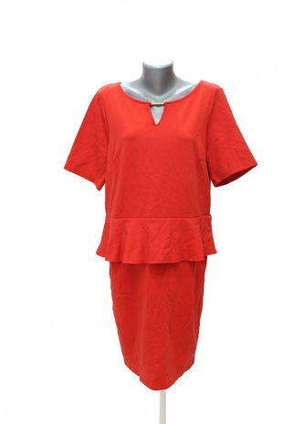 Dámské šaty Marks & Spencer, barva červená, velikost XL