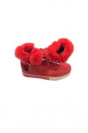 Dámské zimní boty Genesis, barva červená, velikost 41