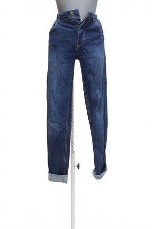 Pánské kalhoty Fsbn, barva denim, velikost M