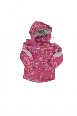 Dievčenská bunda Kenvelo, farba vzorovaná, veľkosť 1-3 r