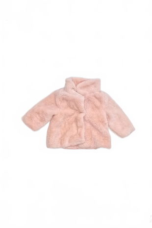 Dievčenský zimný kabát Genesis, farba ružová, veľkosť 74