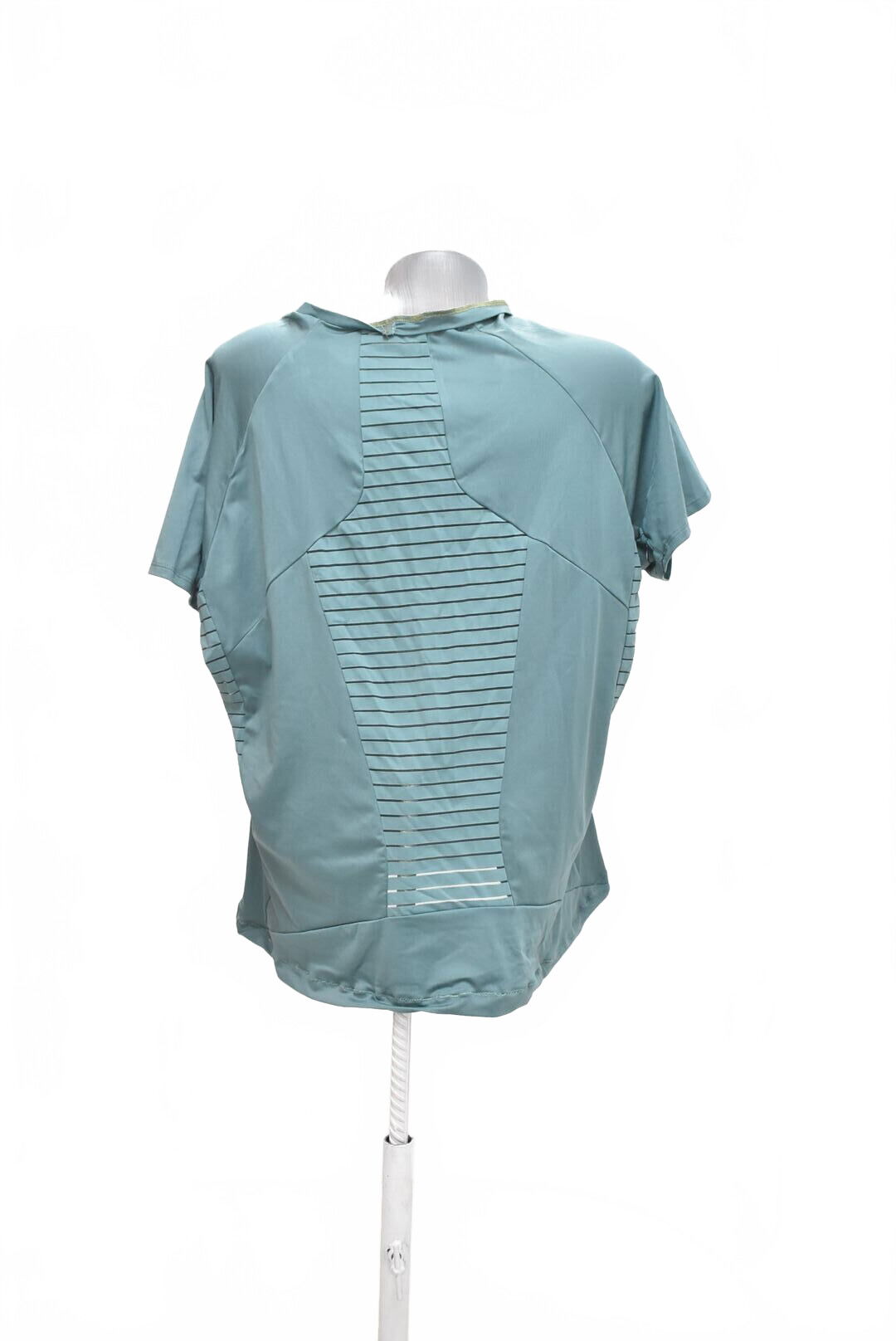 Dámske tričko Quechua bez potlače, farba tyrkysová, veľkosť L