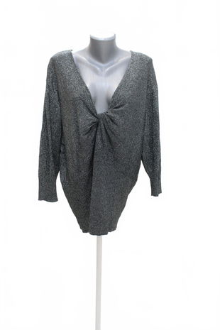 Dámské tričko Genesis bez potisku, barva stříbrná, velikost XL