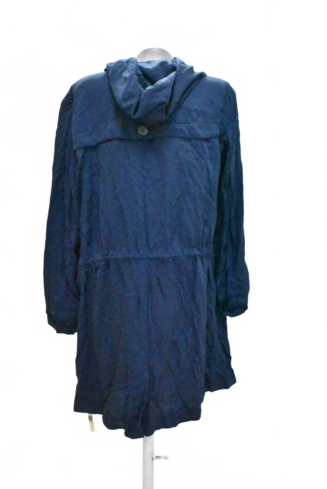 Dámsky kabát Hugo Boss, farba modrá, veľkosť M