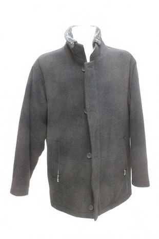 Pánský kabát Biba, barva černá, velikost L