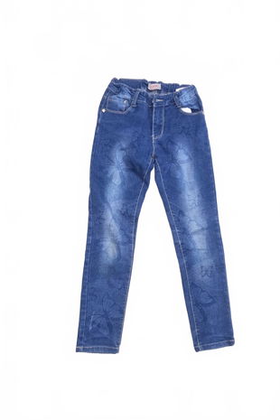 Dievčenské nohavice Genesis, farba denim, veľkosť 146