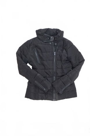 Dievčenská zimná bunda Next, farba čierna, veľkosť 152
