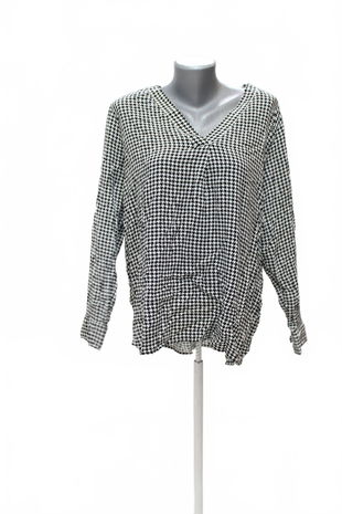 Dámské tričko Jean Pascale bez potisku, barva vzorovaná, velikost 46