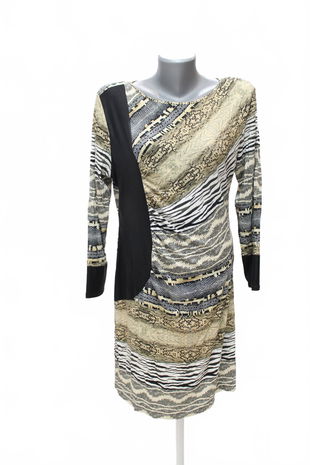 Dámske šaty Genesis, farba zvieracie vzory, veľkosť M