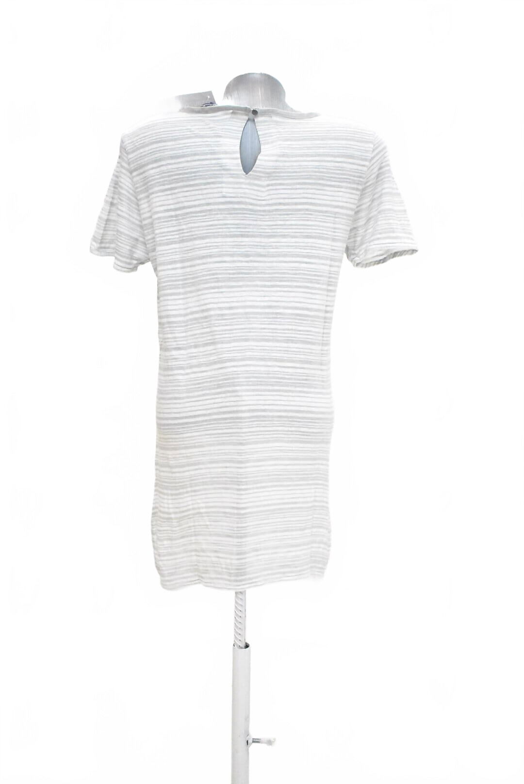 Dámské tričko Tommy Hilfiger bez potisku, barva pruhovaná, velikost XL