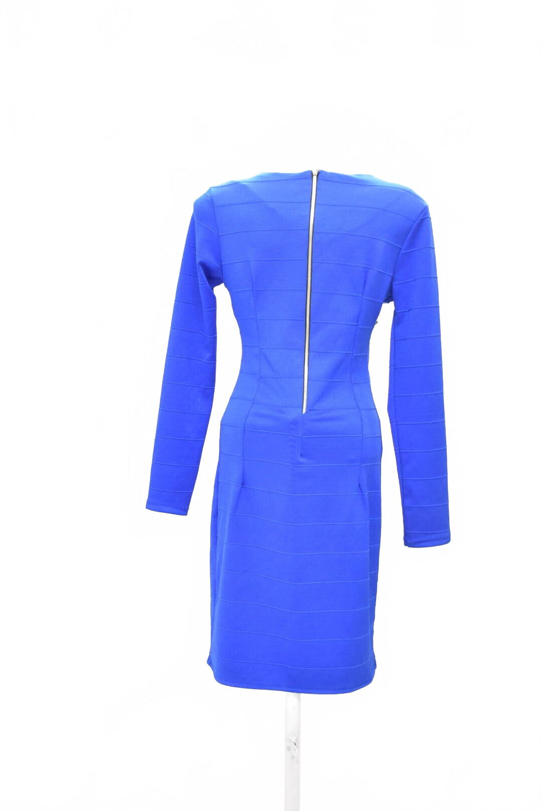 Dámske šaty New Collection, farba modrá, veľkosť S