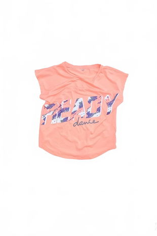 Dievčenské tričko Genesis s potlačou, farba ružová, veľkosť 12-13 r