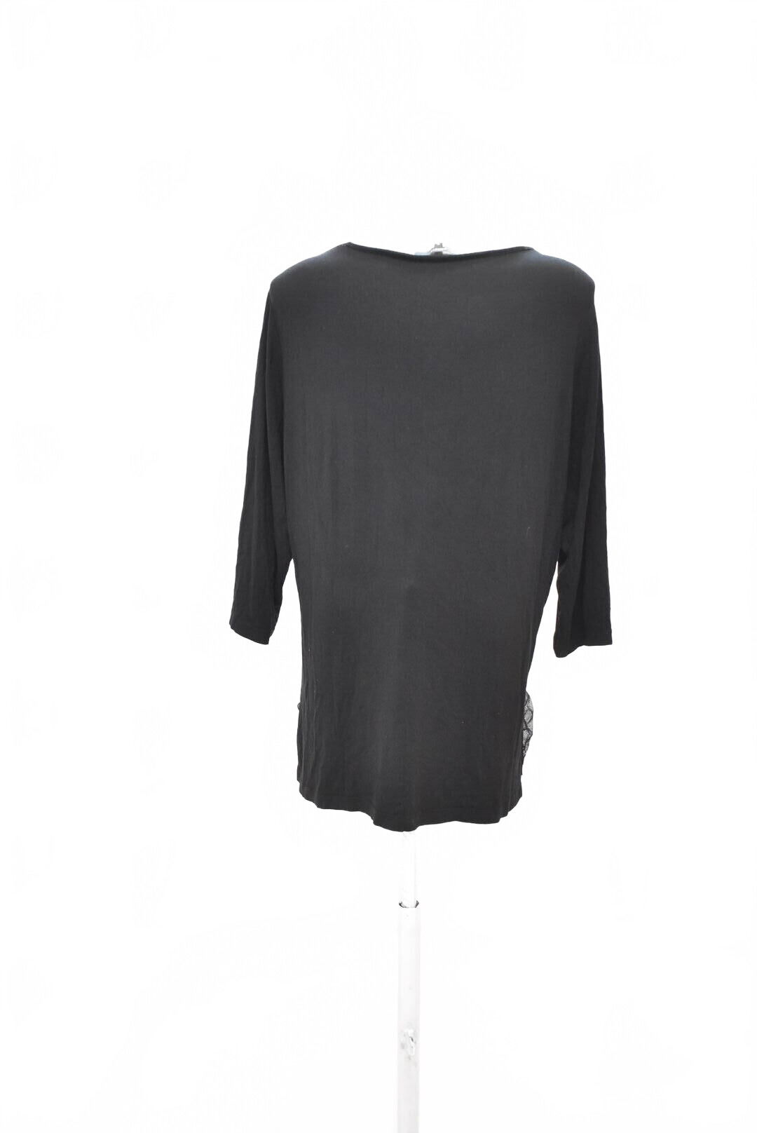 Dámské tričko Bonita s potiskem, barva černá, velikost XL