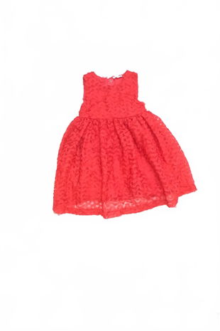 Dievčenské šaty Genesis, farba červená, veľkosť 92
