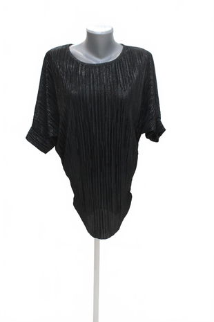 Dámske tričko Quiz bez potlače, farba čierna, veľkosť 36