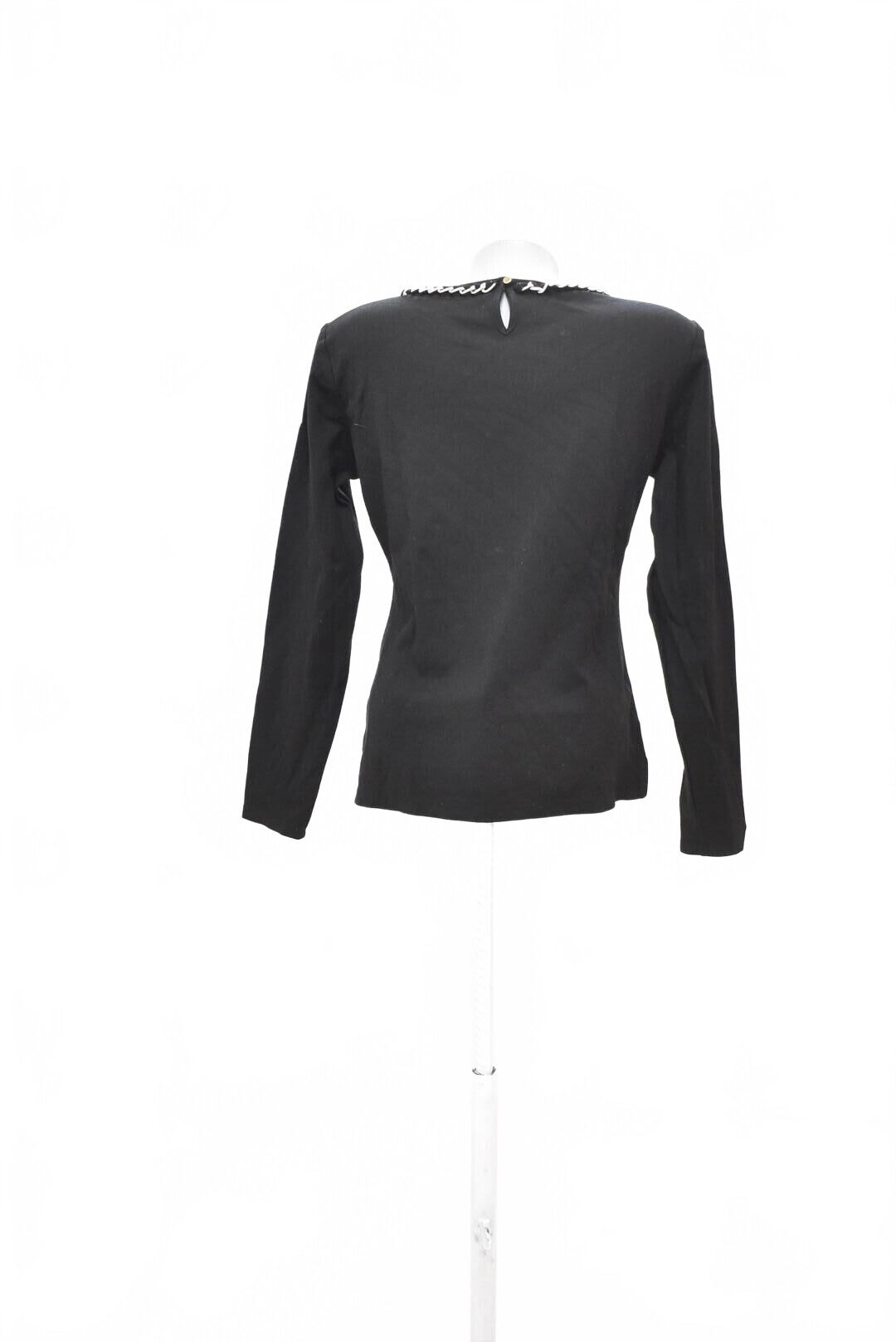 Dámske tričko Zero bez potlače, farba čierna, veľkosť 38