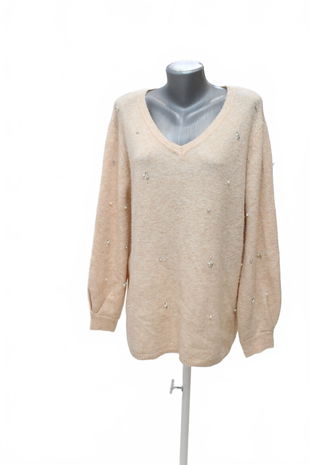 Dámsky sveter Rocha.john Rocha, farba béžová, veľkosť 44