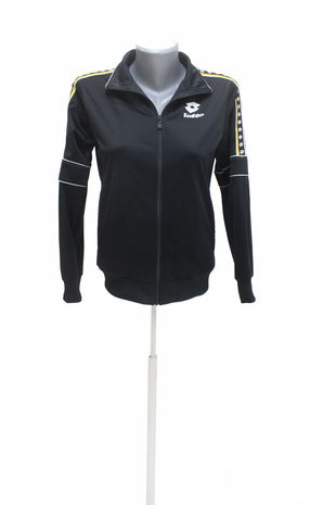 Dámska mikina Lotto s potlačou, farba čierna, veľkosť M