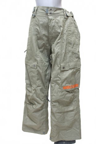 Pánské zimní kalhoty Genesis, barva khaki, velikost L