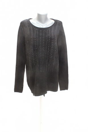 Dámsky sveter Gina Benotti, farba čierna, veľkosť L