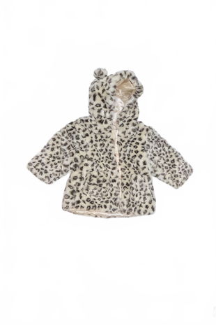Dievčenská bunda George, farba zvieracie vzory, veľkosť 6-9 m