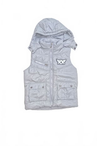 Chlapecká vesta Genesis, barva šedá, velikost 134