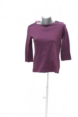 Dámske tričko Christian Berg bez potlače, farba fialová, veľkosť 36