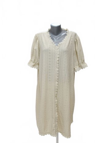 Dámske šaty Shein, farba béžová, veľkosť 3XL