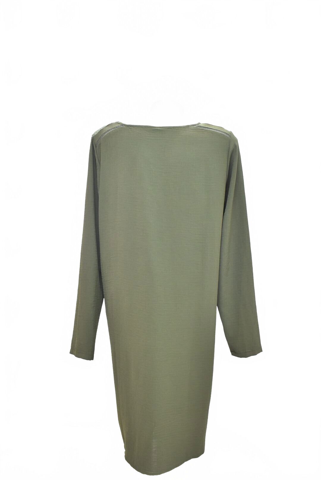 Dámske šaty Vila, farba khaki, veľkosť 38