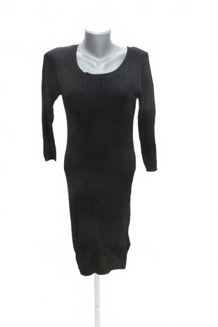 Dámske šaty Flame, farba čierna, veľkosť M