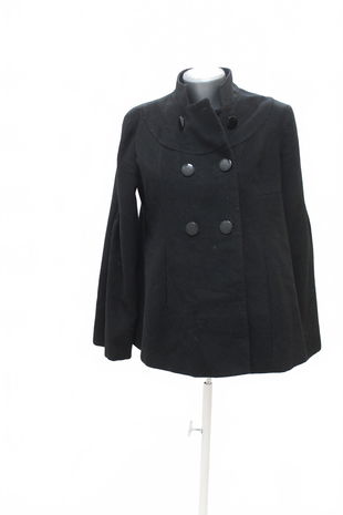 Dámsky kabát Jasper Conran, farba čierna, veľkosť 40