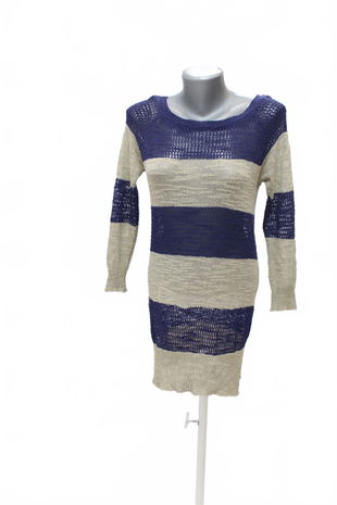 Dámske šaty Sisley, farba pruhovaná, veľkosť S