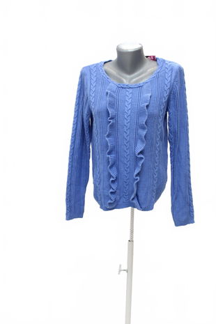 Dámsky sveter Naf Naf, farba modrá, veľkosť L