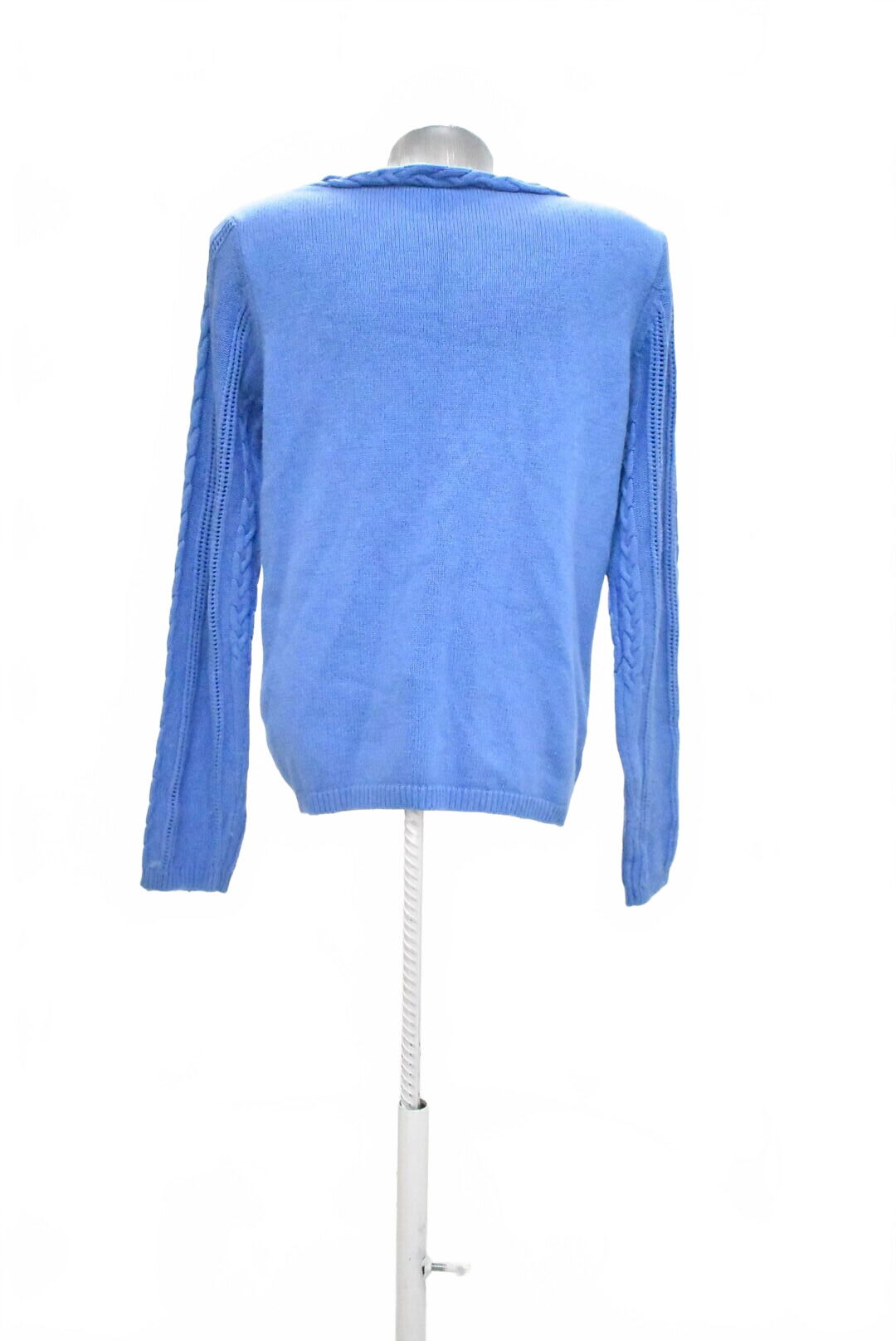 Dámsky sveter Naf Naf, farba modrá, veľkosť L