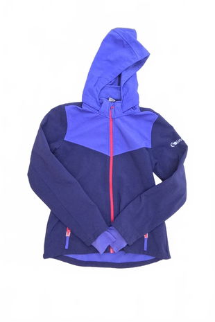 Dievčenská bunda Y.f.k, farba modrá, veľkosť 158