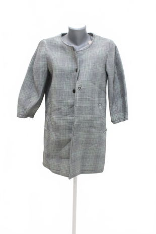 Dámsky kabát Made In Italy, farba vzorovaná, veľkosť L