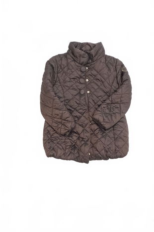Dievčenská zimná bunda Genesis, farba hnedá, veľkosť 128