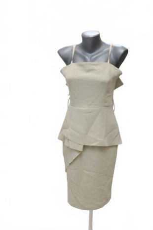 Dámske šaty Rinascimento, farba béžová, veľkosť S