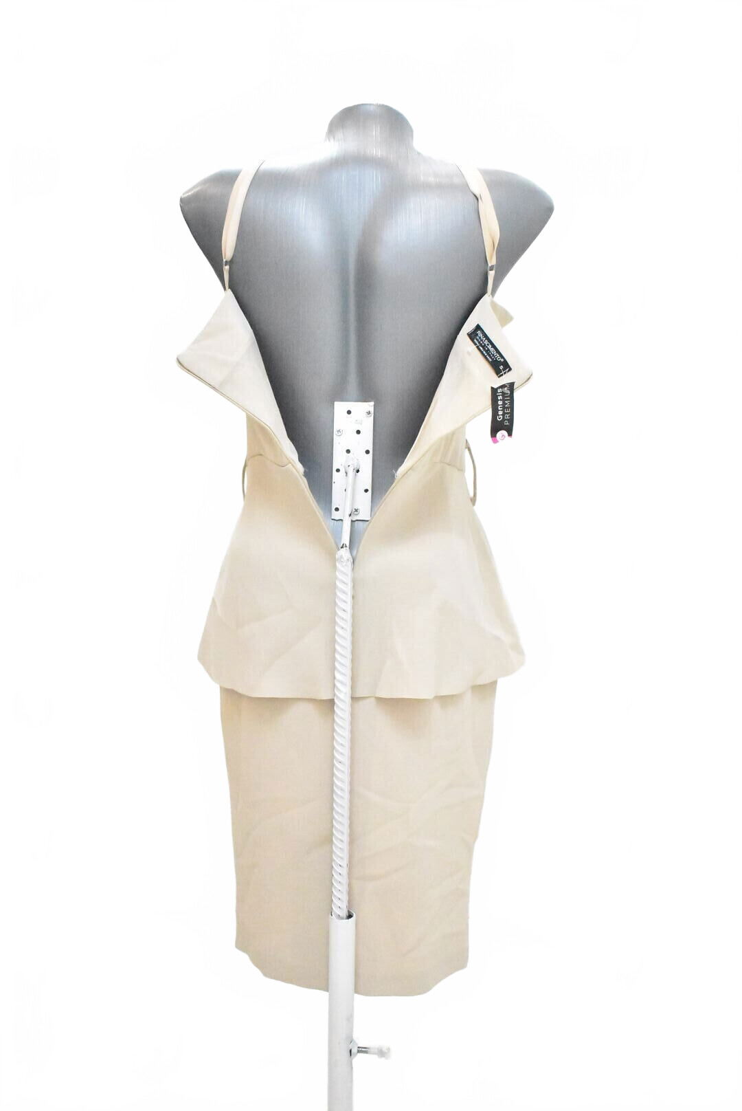 Dámske šaty Rinascimento, farba béžová, veľkosť S