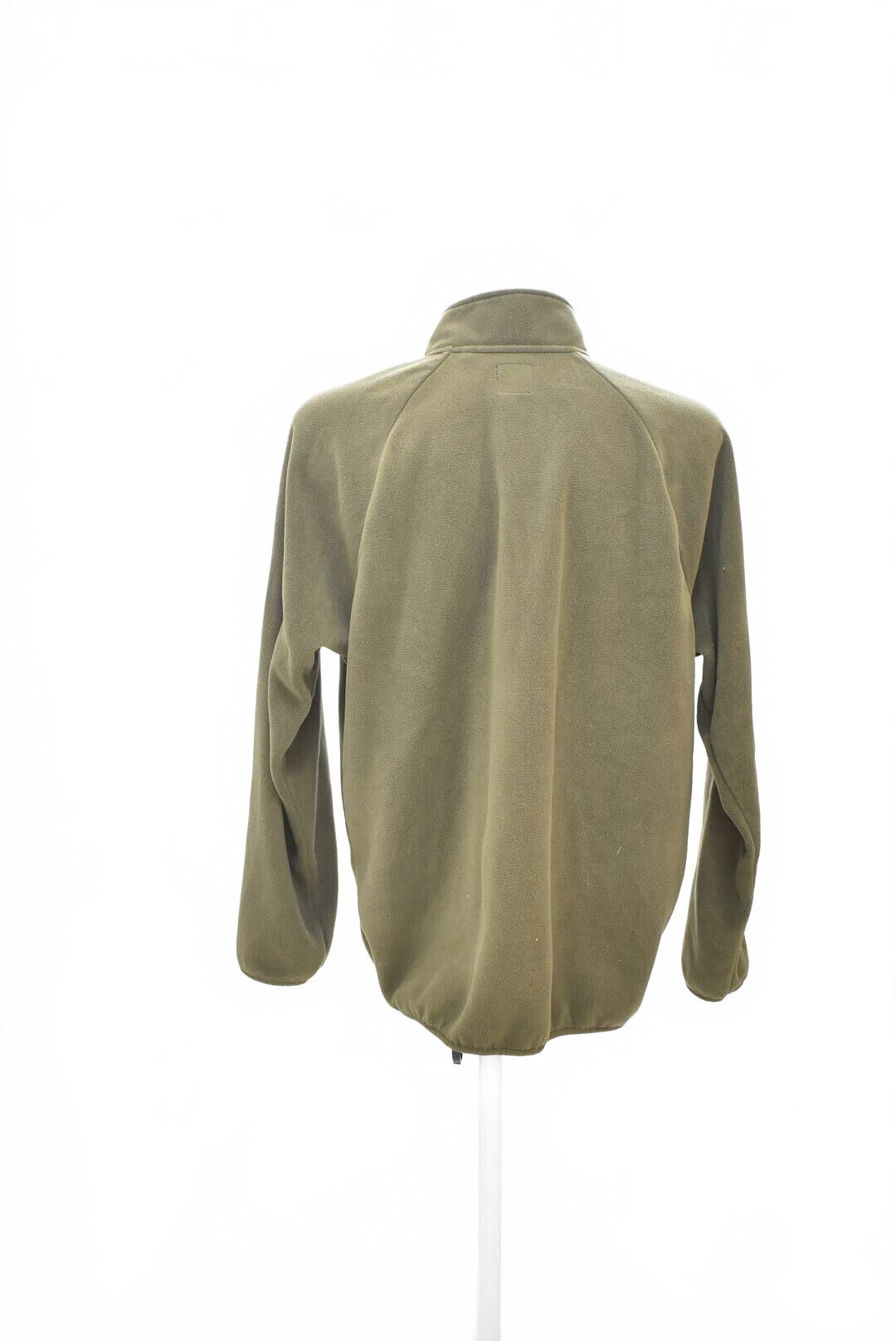 Pánská mikina Sinsay bez potisku, barva zelená, velikost 2XL