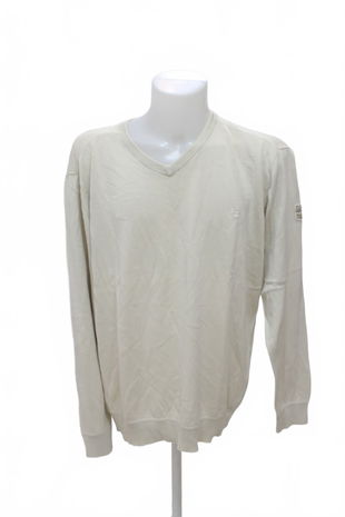 Pánska mikina Genesis bez potlače, farba béžová, veľkosť XL