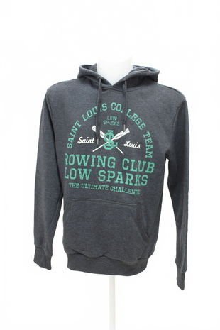 Pánská mikina Genesis s potiskem, barva šedá, velikost M