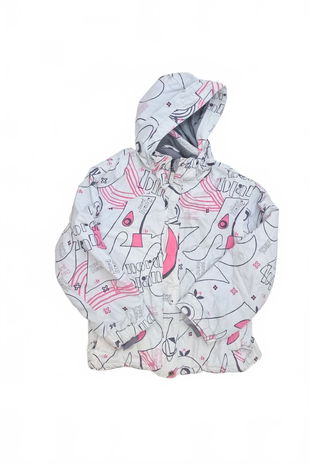 Dievčenská zimná bunda Nordblanc, farba vzorovaná, veľkosť 146