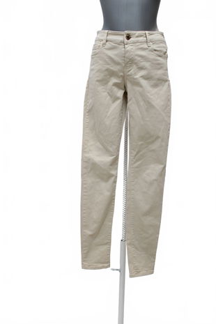 Dámske nohavice Massimo Dutti, farba béžová, veľkosť 38