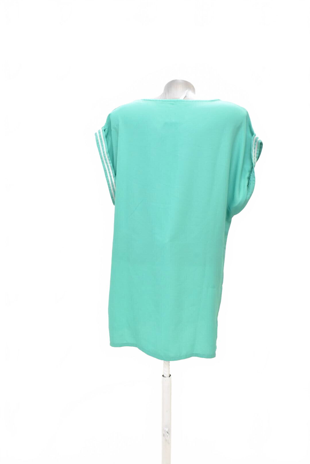 Dámske tričko Blancheporte bez potlače, farba zelená, veľkosť 42