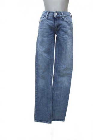 Dámske nohavice Diesel, farba denim, veľkosť S