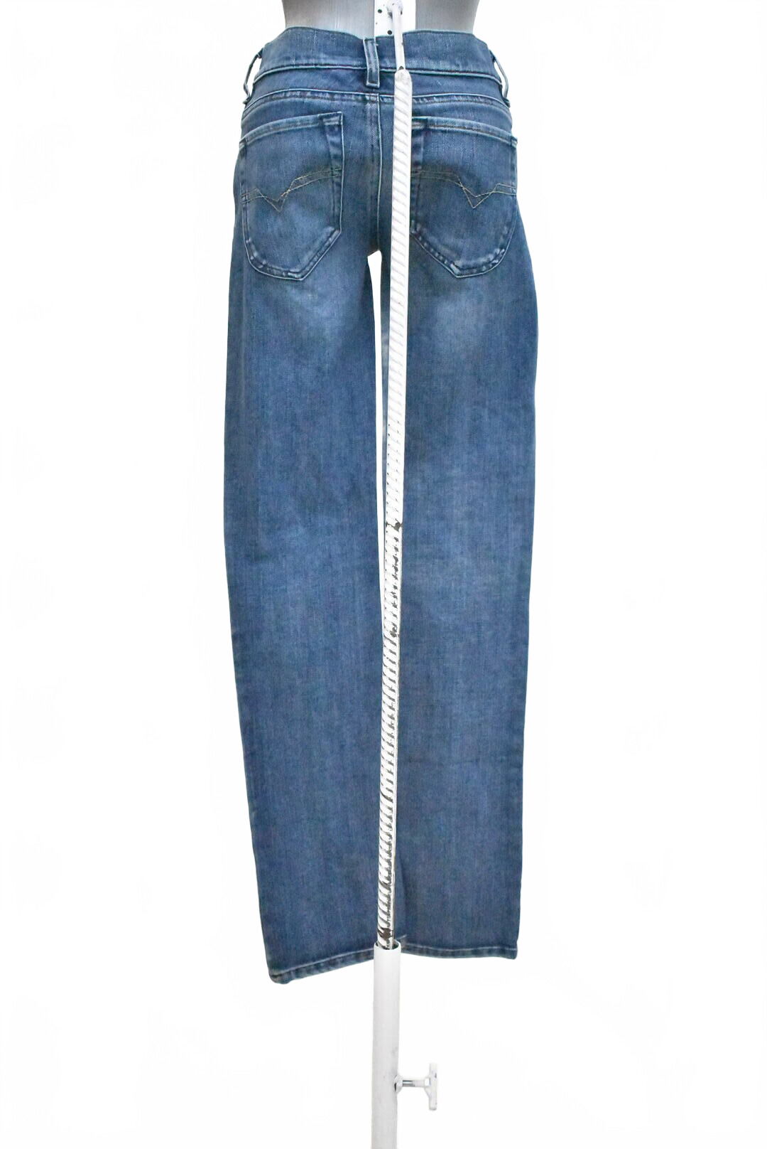 Dámske nohavice Diesel, farba denim, veľkosť S