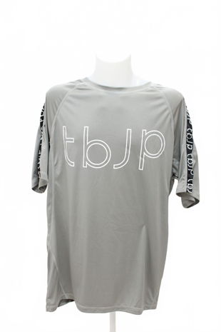 Pánské tričko Genesis bez potisku, barva šedá, velikost 4XL